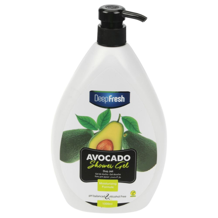 Żel pod prysznic z dozownikiem 1000 ml Awokado RAVI